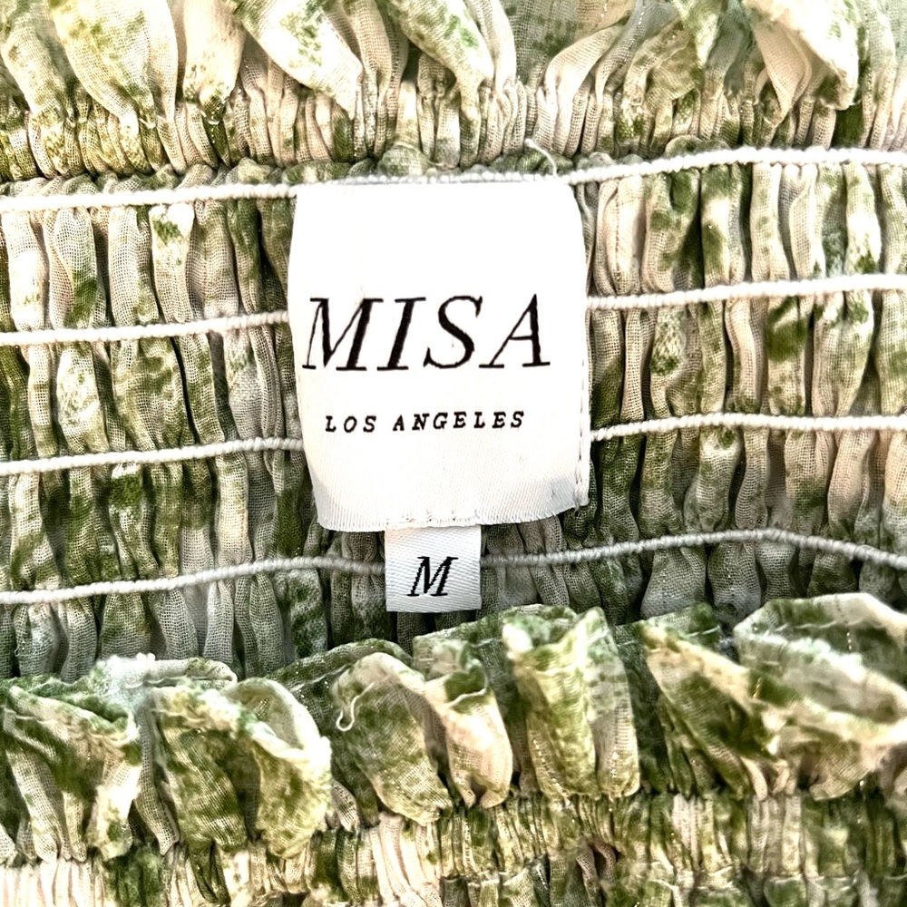 Misa Los Angeles off-the-shoulder midi dress. Size medium. - Picture 4 of 8